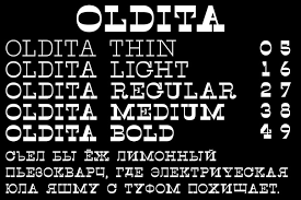 Oldita Font